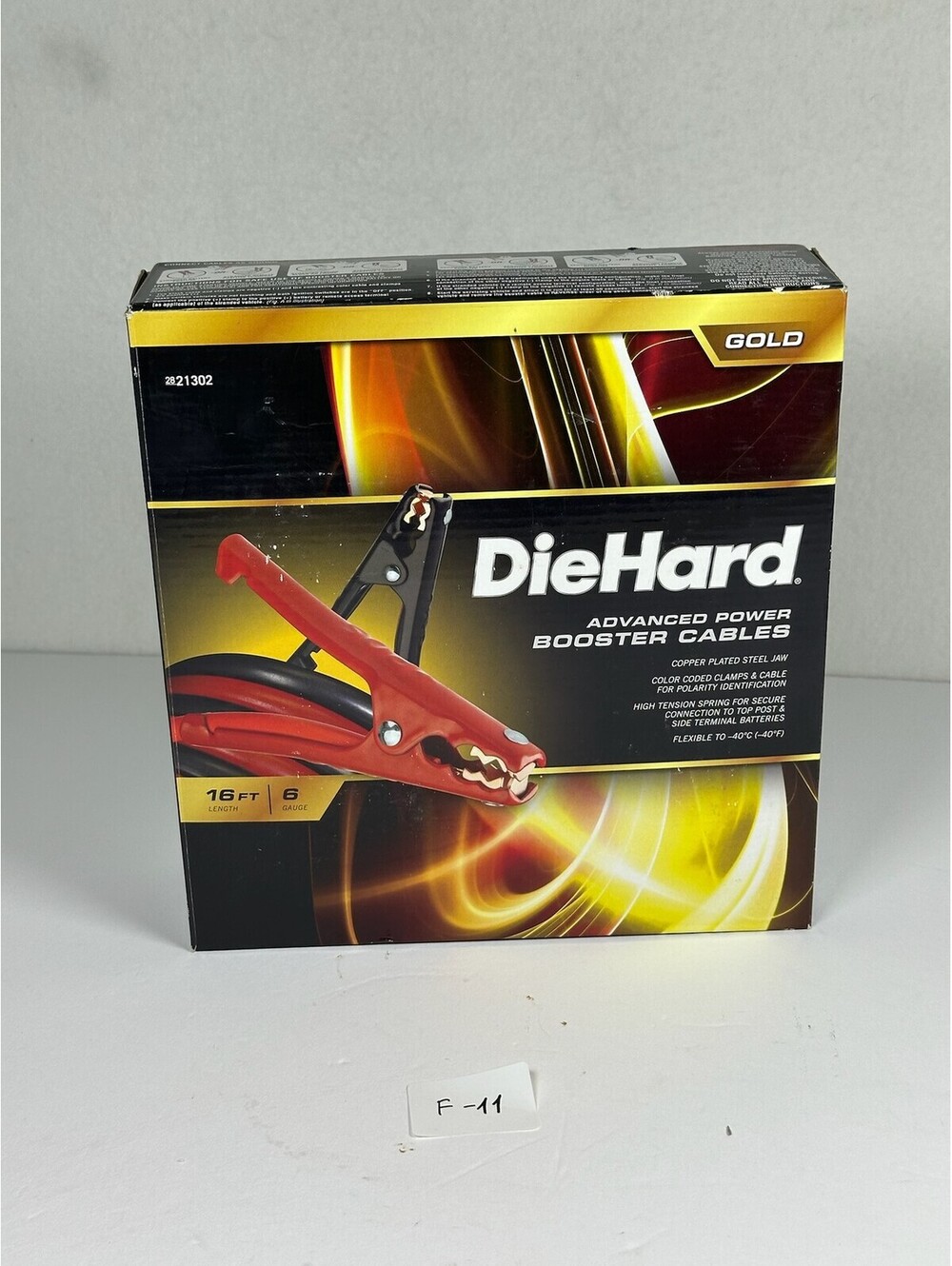 DieHard 16ft 6 Gauge Booster Cables F-11
